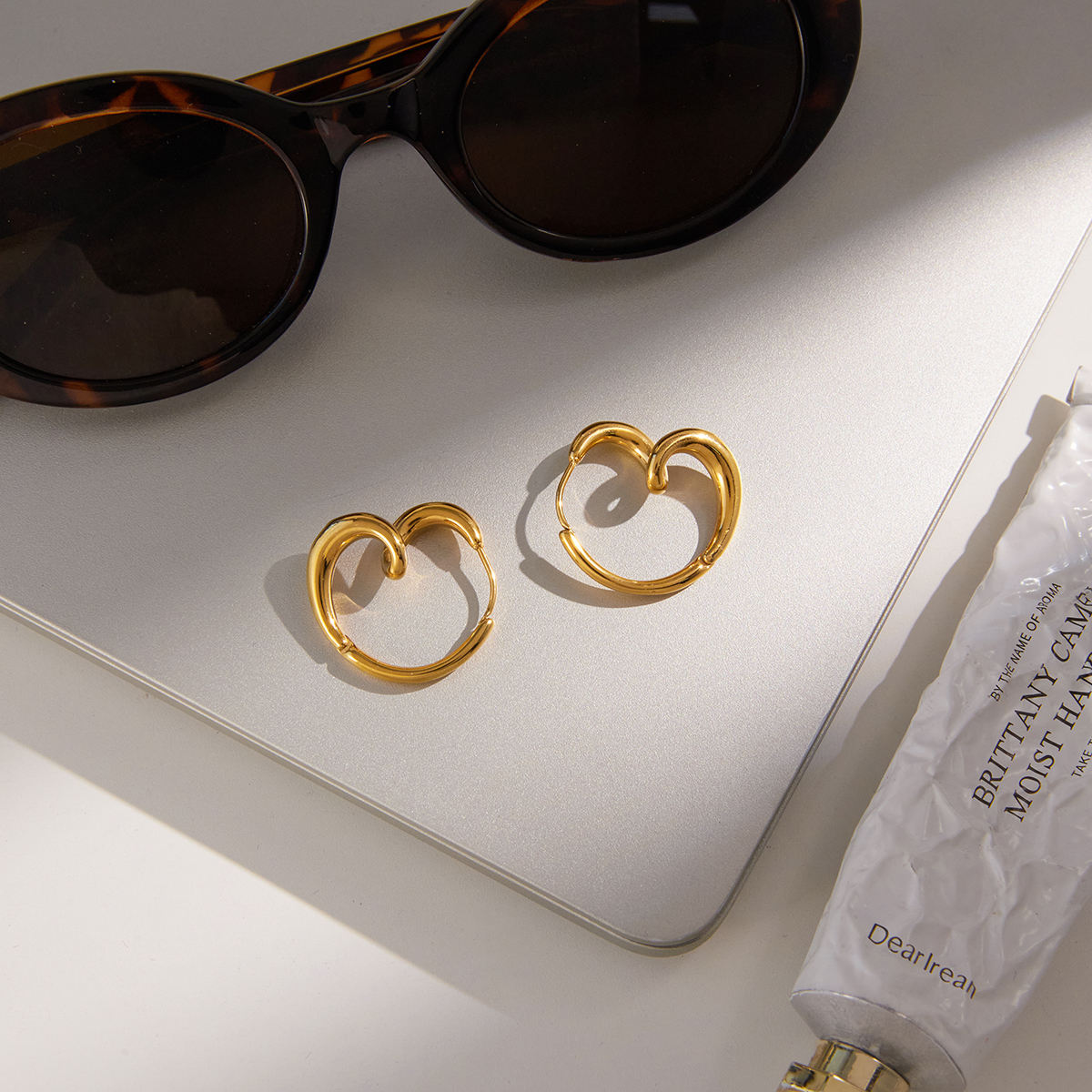 Honey Hoop Earrings